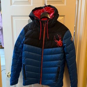 Spyder Black Performance Long Sleeve Top/Spyder Sz M nwot jacket